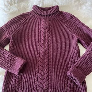 Lululemon cable knit sweater